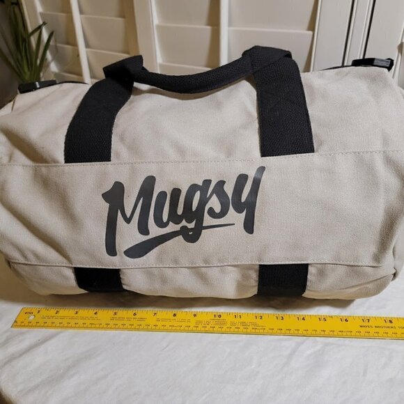 Mugsy Jeans Duffle Bag with Shoulder Strap - Picture 4 of 8